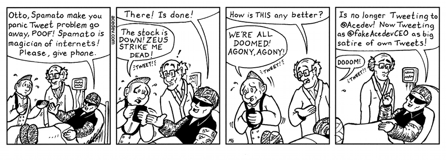 acedev comic, webcomic for Monday 19 Dec 2016
